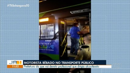 Motorista do transporte coletivo de Palmas é preso dirigindo embriagado
