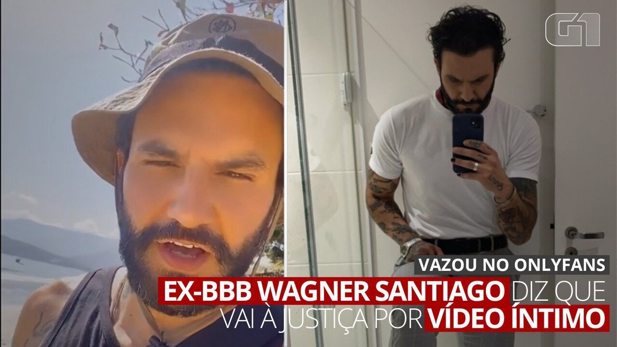 Ex-BBB Wagner Santiago tem vídeo íntimo vazado