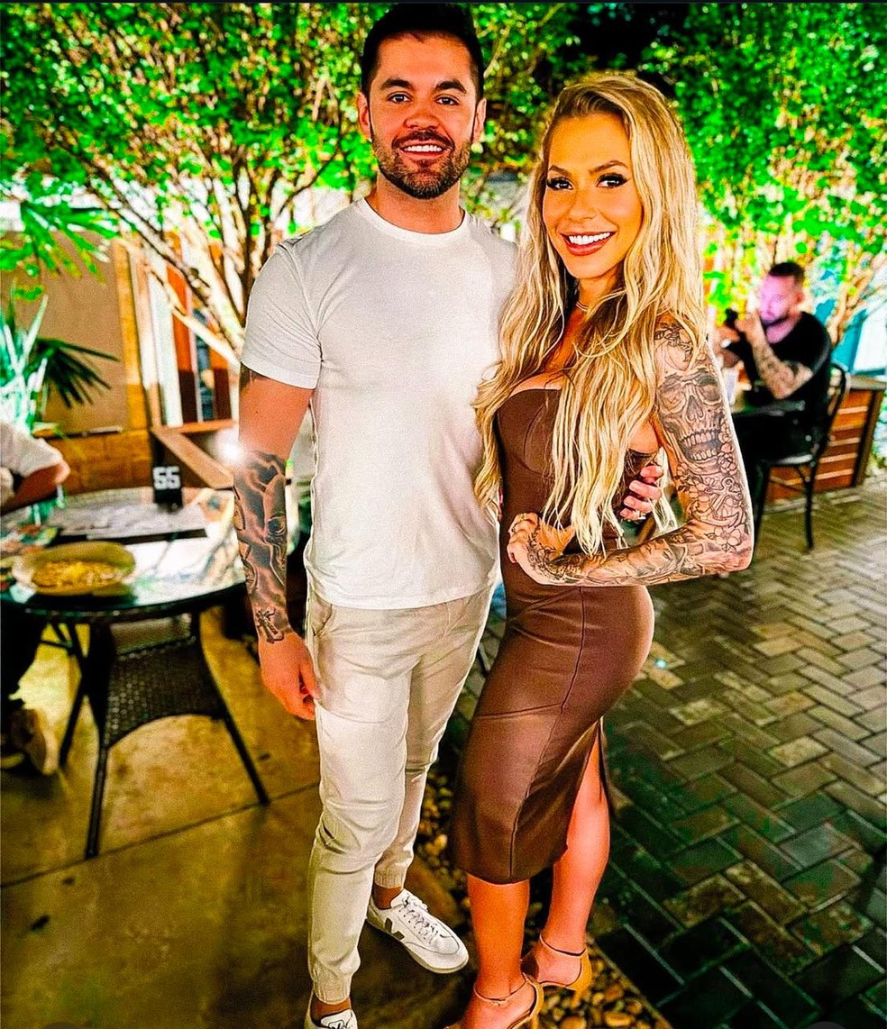 Casal vítima de stalker em SC — Foto: Redes sociais/Divulgação