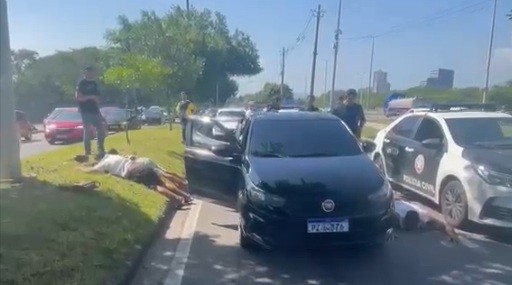 Polícia prende 4 homens e apreende adolescente durante investigação de morte de casal no Terreirão