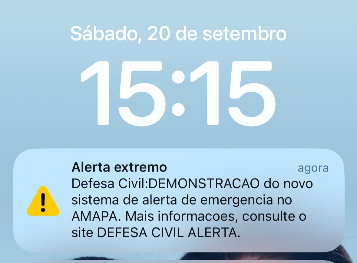 Amapaenses relatam susto com alerta da Defesa Civil: 'pensei que era alarme do shopping'