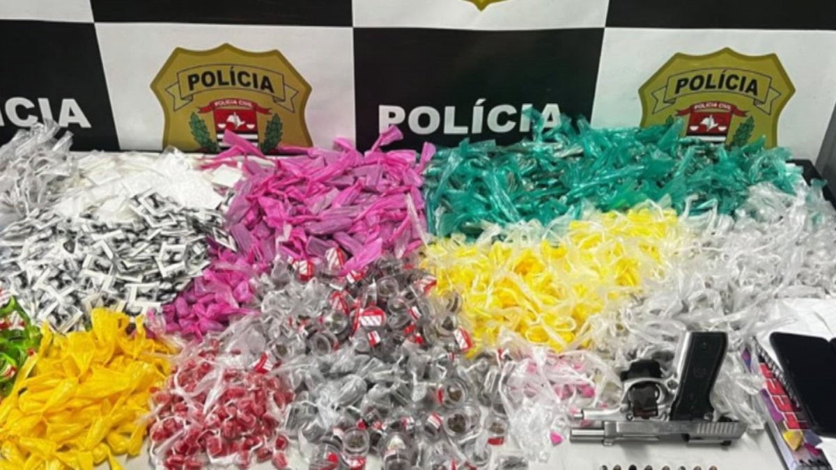 Foragido da justiça baiana é preso por tráfico de drogas em Suzano