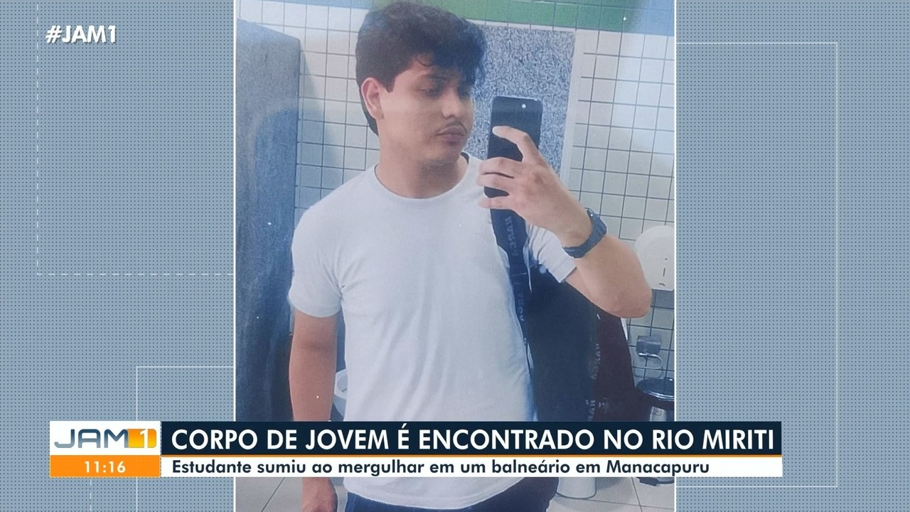 Jovem morre afogado após sair da escola para ir com amigos a balneário no AM