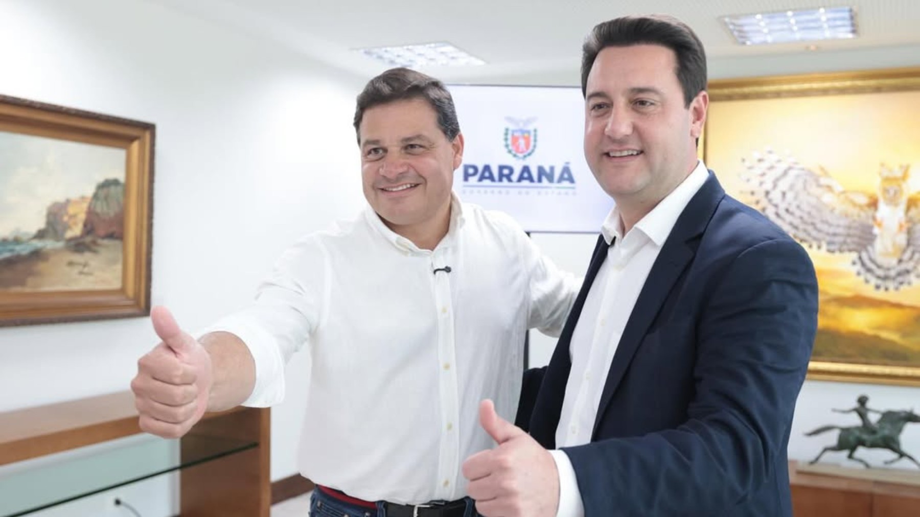 Quem é Sandro Alex, anunciado por Ratinho Junior como pré-candidato à sucessão no governo do Paraná