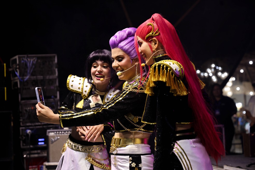 Espetáculo "Guerreiras do K-pop", da Cia Era uma Vez — Foto: Divulgação