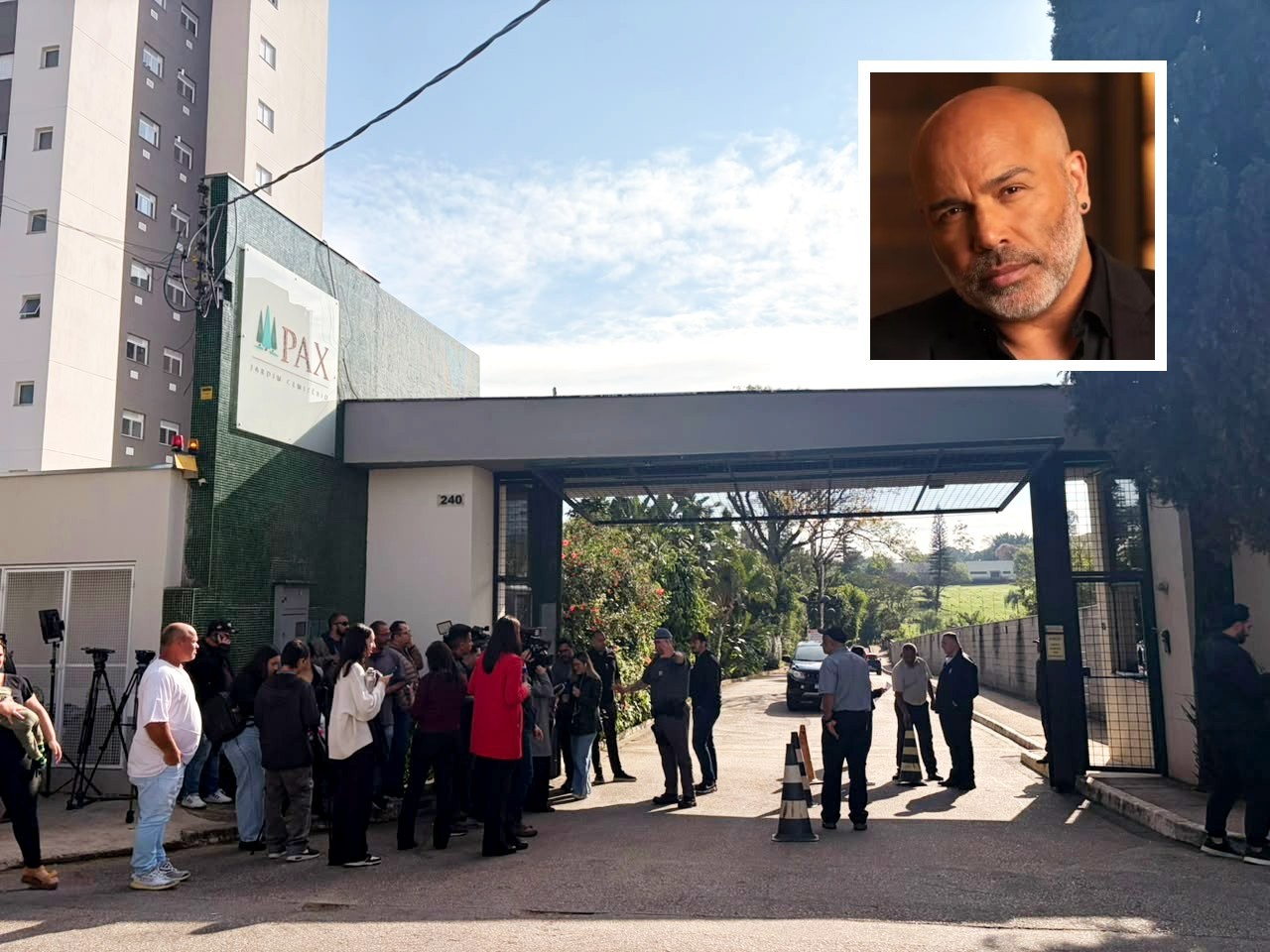 Em cerimônia fechada, corpo do cantor Rick é velado e sepultado nesta quinta-feira em Sorocaba, SP