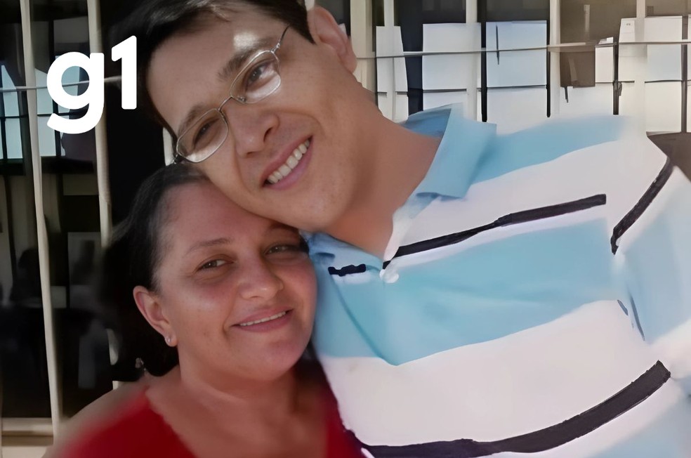 Ney Muller Alves Pereira e a mãe — Foto: Arquivo pessoal