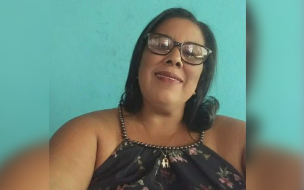 Cidelia Pereira de Morais, de 54 anos, morreu após uma panela de pressão explodir — Foto: Reprodução/TV Anhanguera