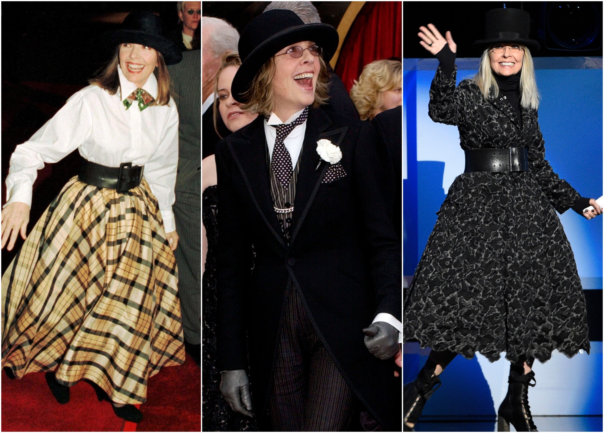 Mãe aos 50 e ícone de estilo, Diane Keaton celebrava independência