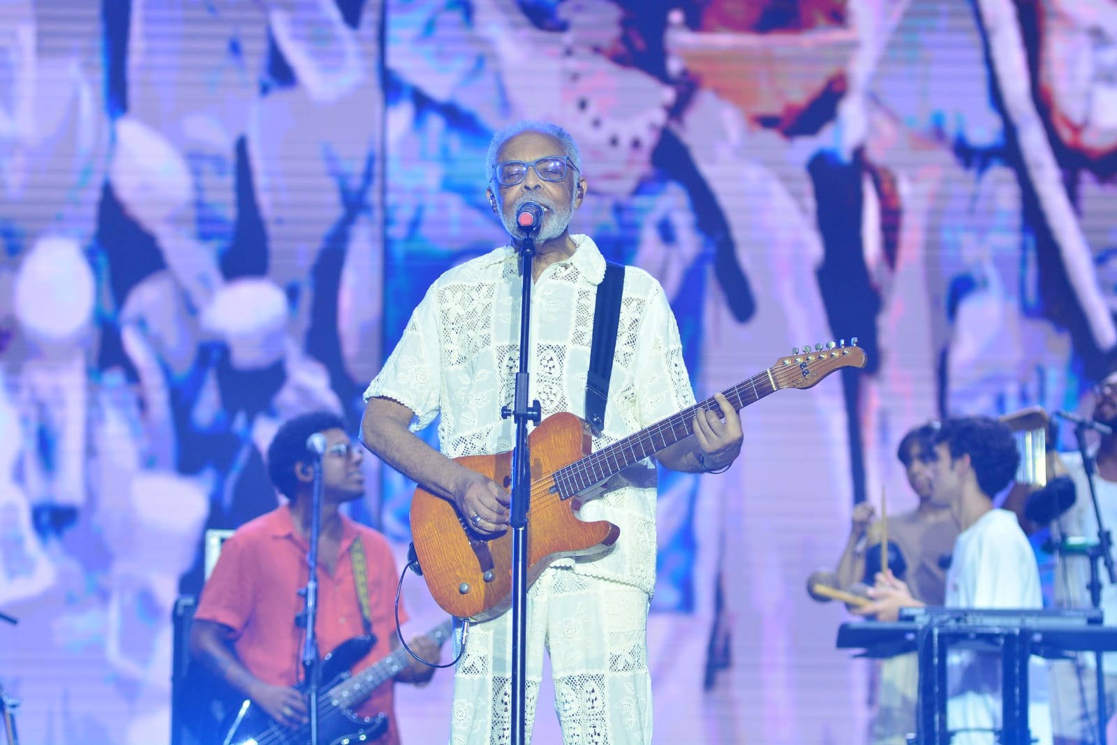 Com Preta de volta aos palcos, Gilberto Gil se apresenta com a família no Festival Virada Salvador