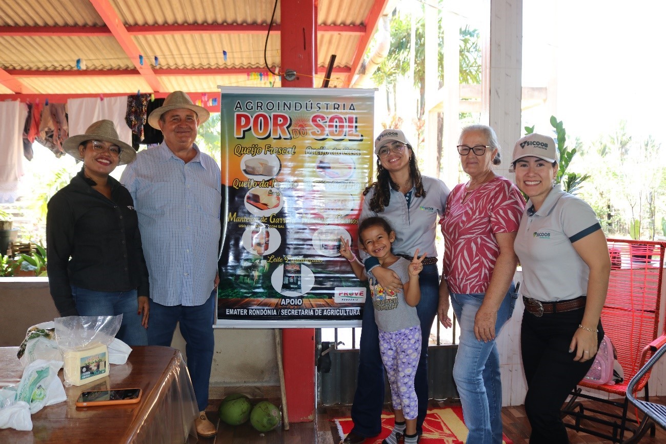 Cooperados de Guajará-Mirim compartilham histórias de sucesso com a Sicoob Amazônia