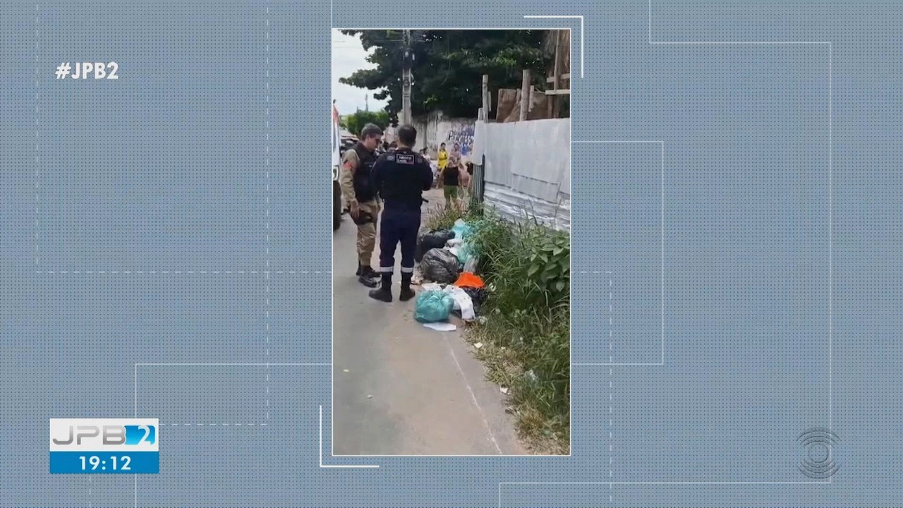 Feto é encontrado em sacola de lixo no Centro de Cajazeiras, PB