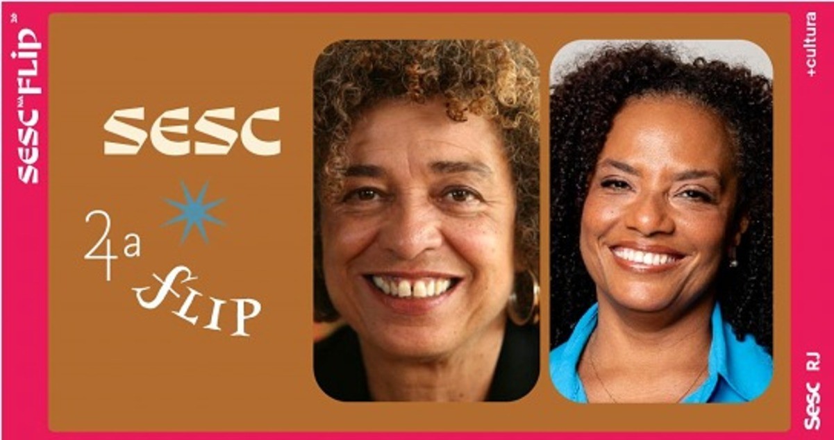 Angela Davis e Flávia Oliveira compõem a mesa de debate 'América e África: Uma Conversa Atlântica' na Flip, em Paraty; saiba como assistir