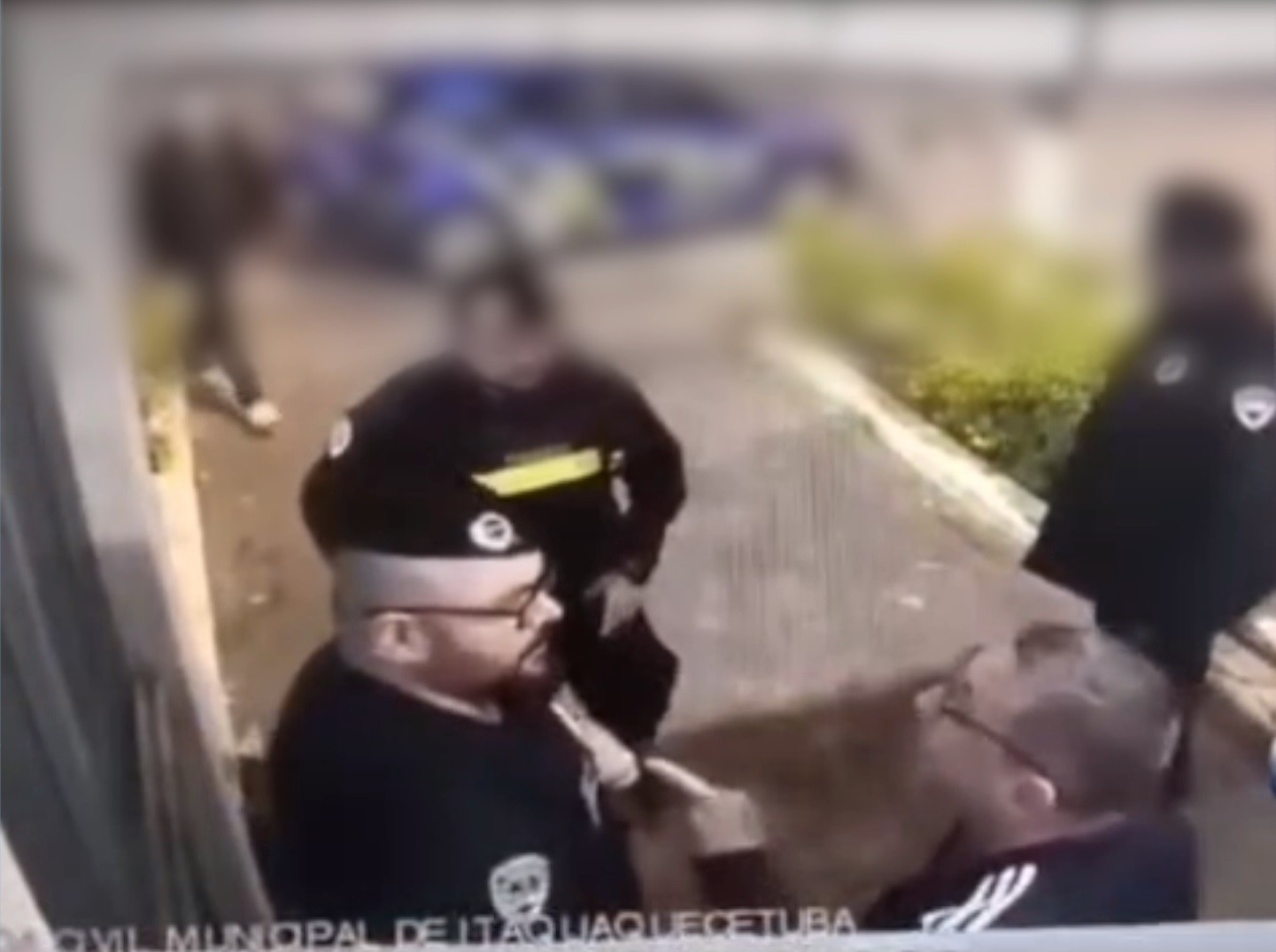 VÍDEO: guarda acusa secretário de Segurança de Itaquaquecetuba de coação durante discussão