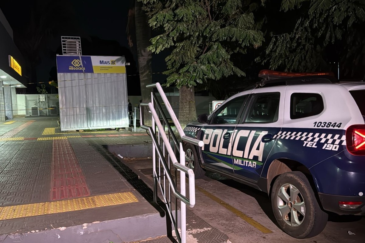 Homem morre após invadir agência bancária e ser contido por seguranças em Campo Grande