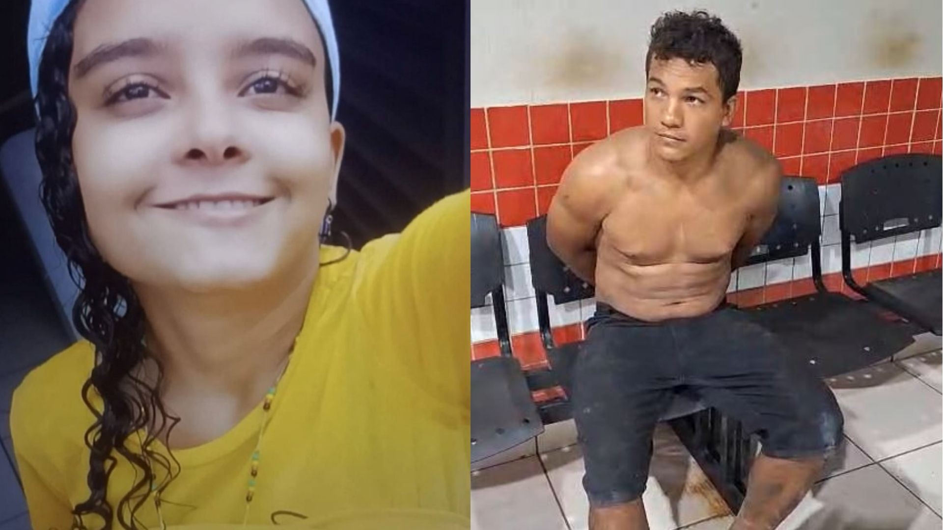 Padrasto é preso suspeito de matar enteada com golpe de facão em Balsas (MA); crime foi registrado por câmeras