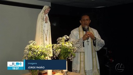 TV Liberal recebe imagem de Nossa Senhora de Fátima
