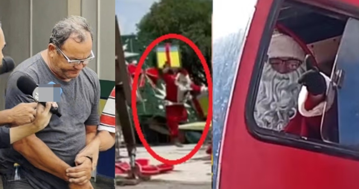 'Papai Noel operário' que pulou de guindaste em acidente no Largo vai responder em liberdade