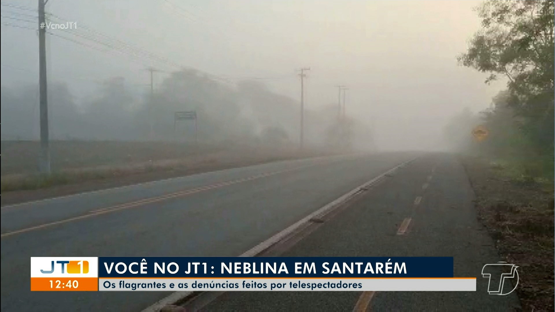 Fumaça, nevoeiro ou neblina: entenda fenômeno que encobriu Santarém nesta terça, 15