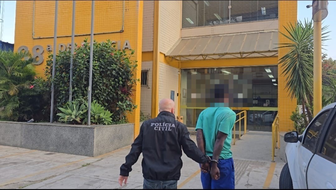 Homem é preso por suspeita de agressões contra ex-companheira grávida em Barra do Piraí 