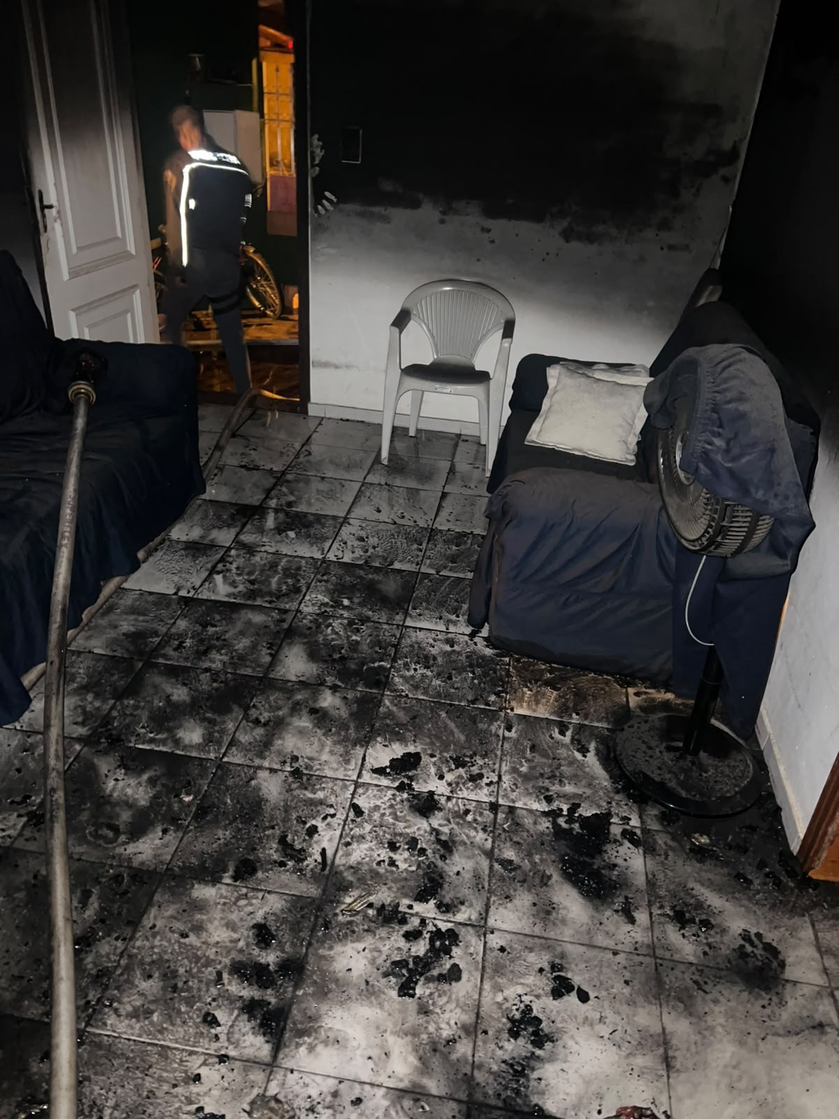 Homem é resgatado de incêndio em casa em Iracemápolis 