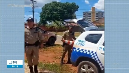 Homem é preso por suspeita de furtar pedaços de alumínio em obra em Palmas