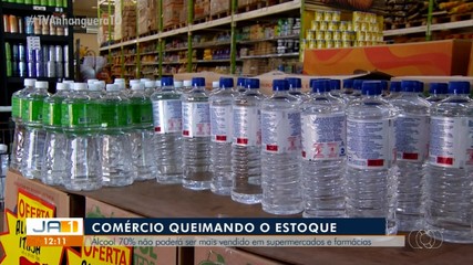 Uso do álcool 70% líquido volta a ter venda proibida; entenda