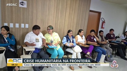 Casa de passagem teve mais de 650 migrantes acolhidos em 2025