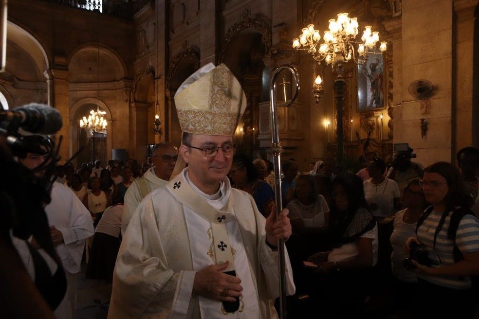 Dom Sérgio da Rocha, Arcebispo de Salvador e Primaz do Brasil. — Foto: Jorge Jesus/ Ag. Picnews