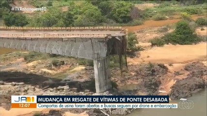 Veja as atualizações sobre as buscas pelas vítimas do desabamento de ponte
