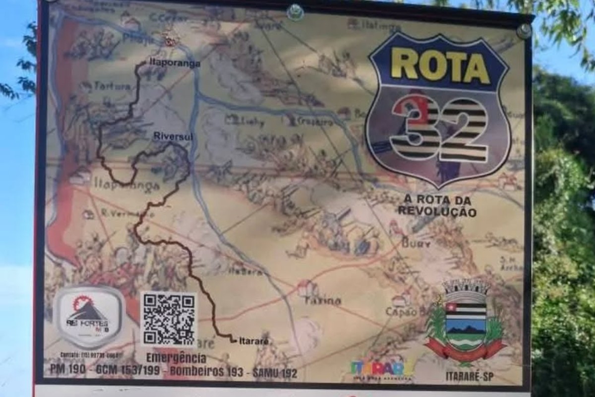 Centenas de ciclistas se reúnem para pedalar 110 km em ‘Rota da Revolução 32’ que liga Itararé à Itaporanga