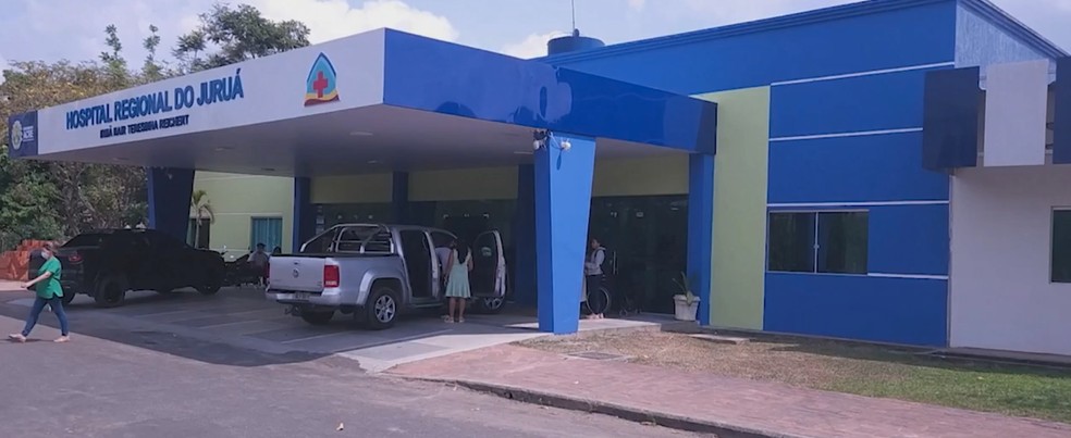 Criança está sendo acompanhada no Hospital do Juruá, em Cruzeiro do Sul  — Foto: Rede Amazônica/Mazinho Rogério