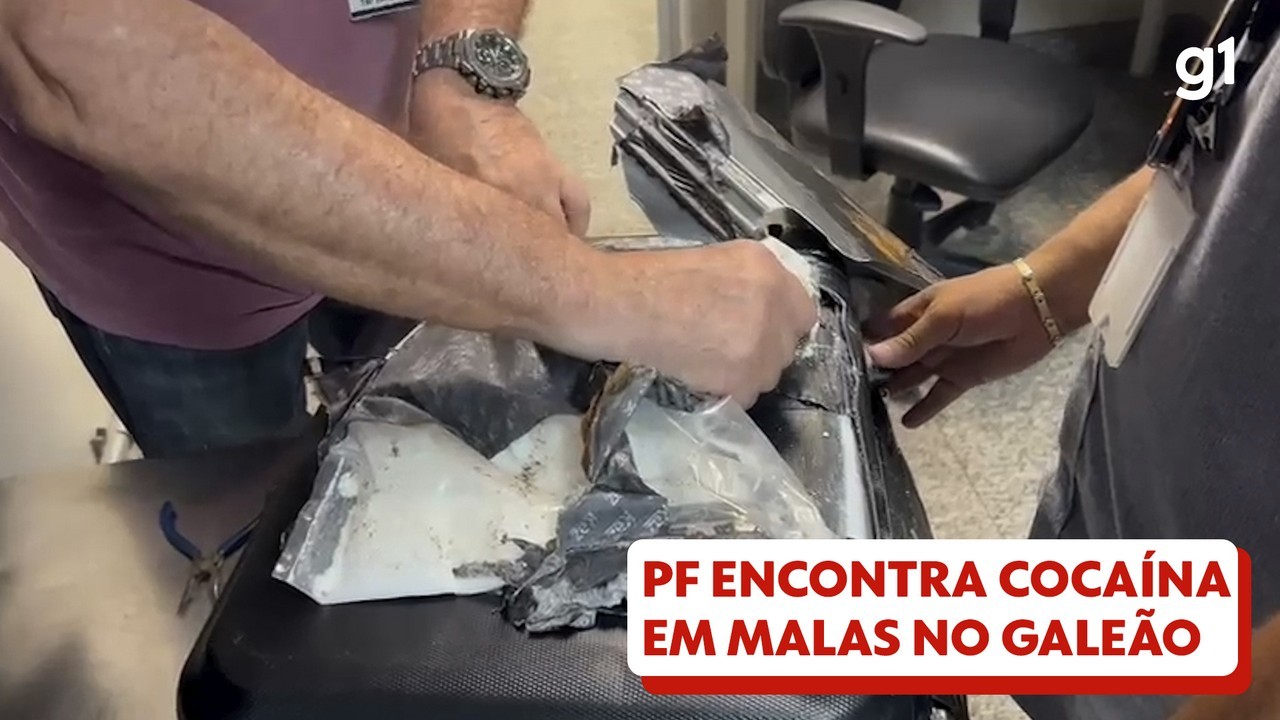 PF prende mulher com 7 quilos de cocaína em malas a caminho da França