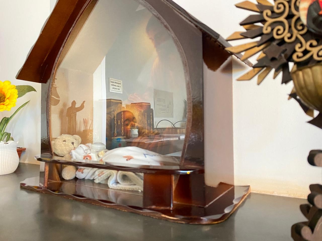 Caminho dos Devotos, entre Presidente Prudente e Regente Feijó, no interior paulista — Foto: Beatriz Jarins/g1