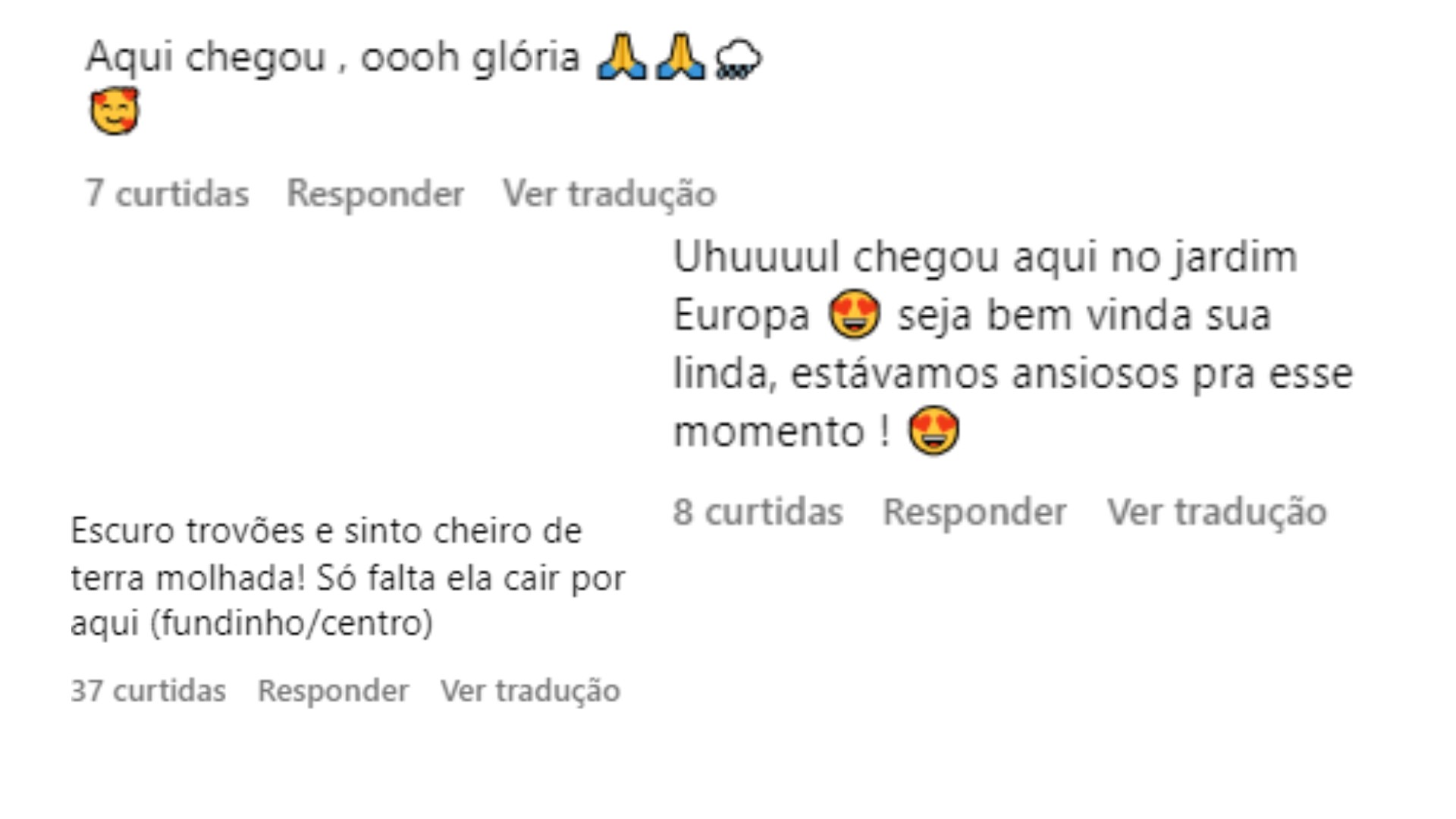 Chove em Uberlândia depois de 114 dias de estiagem