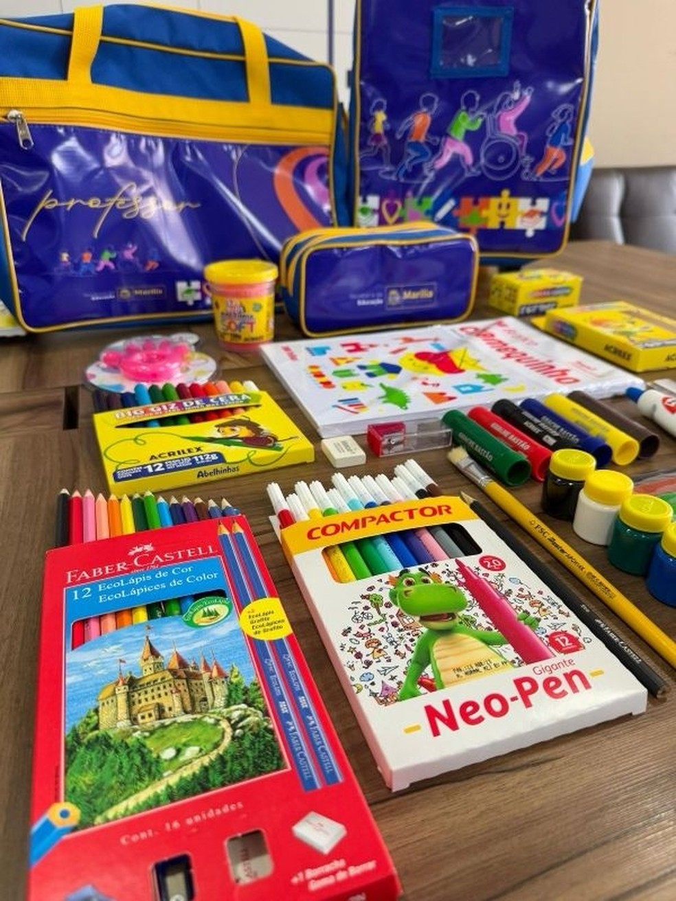 2 de 6
O programa Zera Fila Creche e a entrega de kits escolares refor&ccedil;am o compromisso com a educa&ccedil;&atilde;o infantil de qualidade &mdash; Foto: Prefeitura de Mar&iacute;lia/Divulga&ccedil;&atilde;o