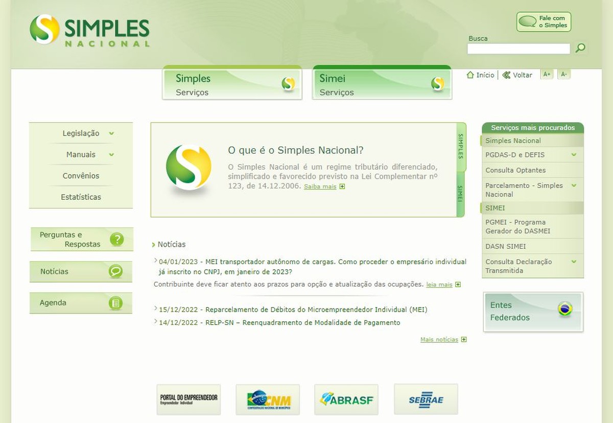 Pequenas empresas têm até 31 de janeiro para aderir ao Simples Nacional ...