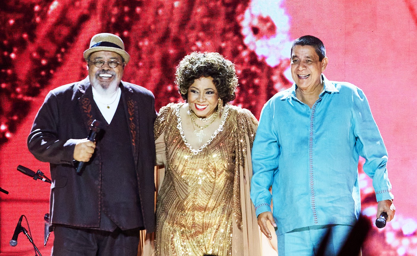 Jorge Aragão, Alcione e Zeca Pagodinho juntam sucessos no roteiro do show da turnê 'O maior encontro do samba'