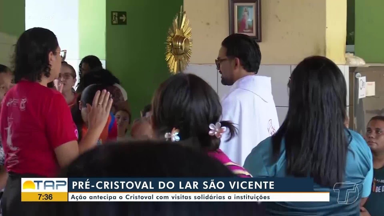 ‘Cristoval do Amor’ leva fé, acolhimento e evangelização ao Lar São ...