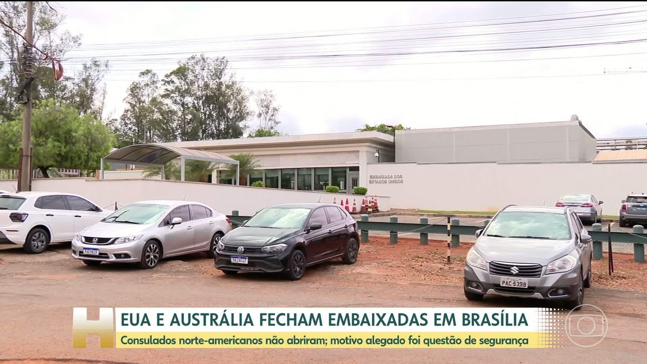 Governo apura o que os EUA classificaram como 'possível ameaça' para suspender atendimento em embaixada