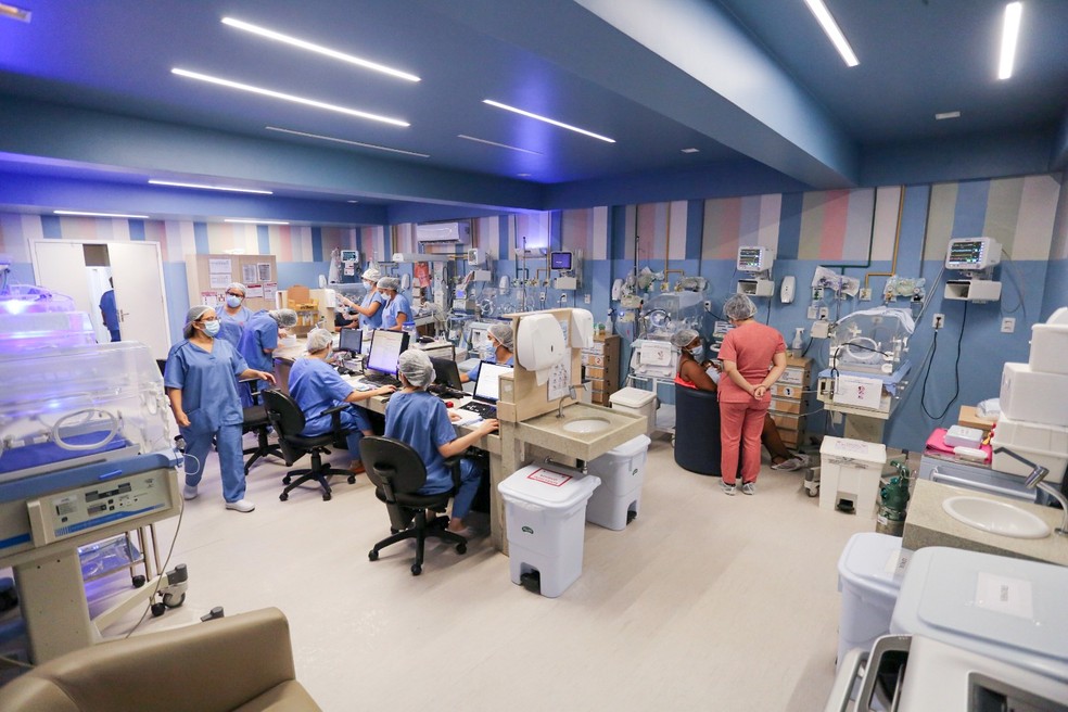 A UTI da Maternidade Med Imagem é referência em acolhimento e atendimento especializado no Piauí. — Foto: Arquivo Med Imagem