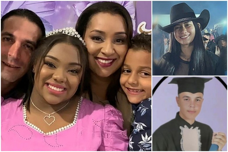 Pais e filhos, casal de namorados: veja quem eram as vítimas do acidente que matou oito pessoas em Guaxupé, MG