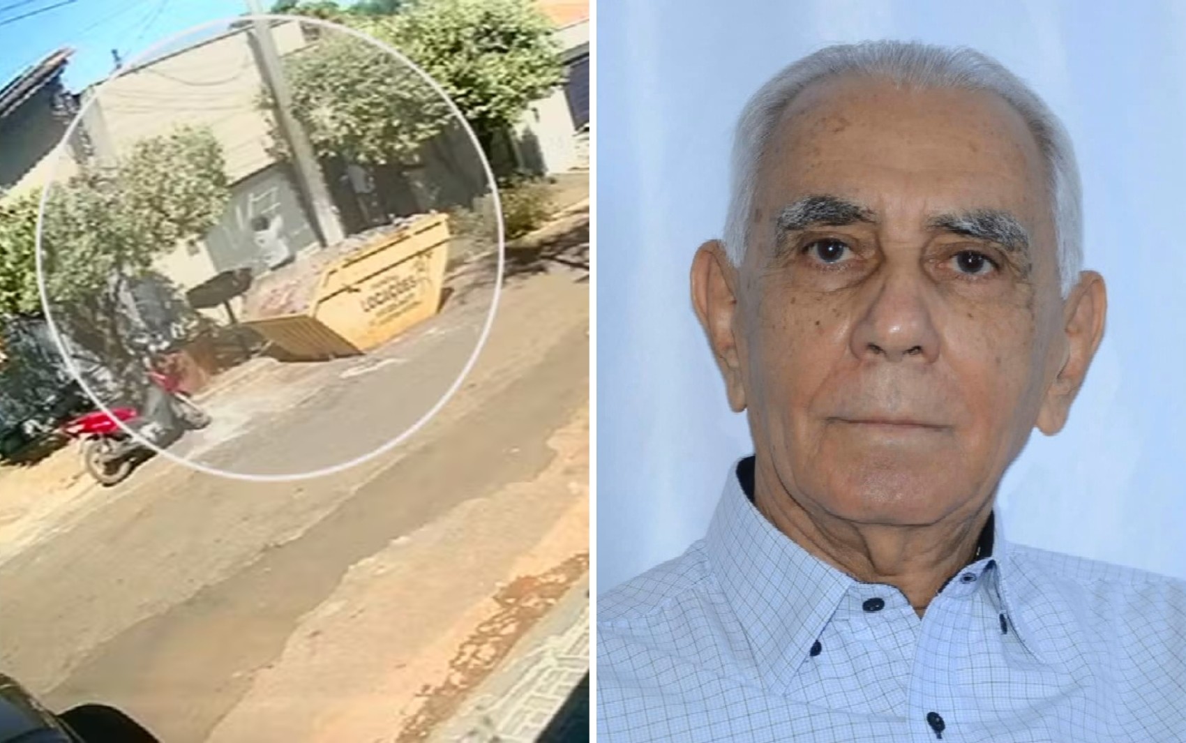 Morre ex-prefeito baleado na porta de casa, em Pontalina; vídeo mostra ataque