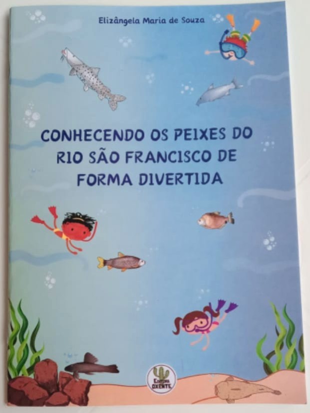 Professora de biologia lança livro paradidático para crianças sobre peixes nativos do rio São Francisco