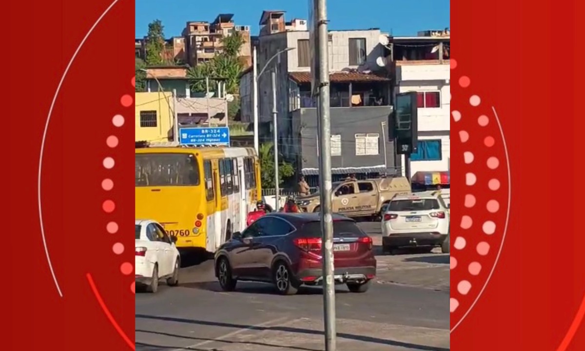Briga de trânsito termina com homem baleado em Salvador; suspeito é policial militar da reserva