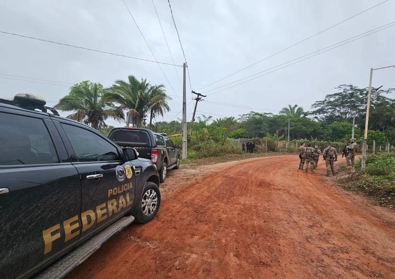 PF realiza operação contra tráfico de drogas e armas no Maranhão