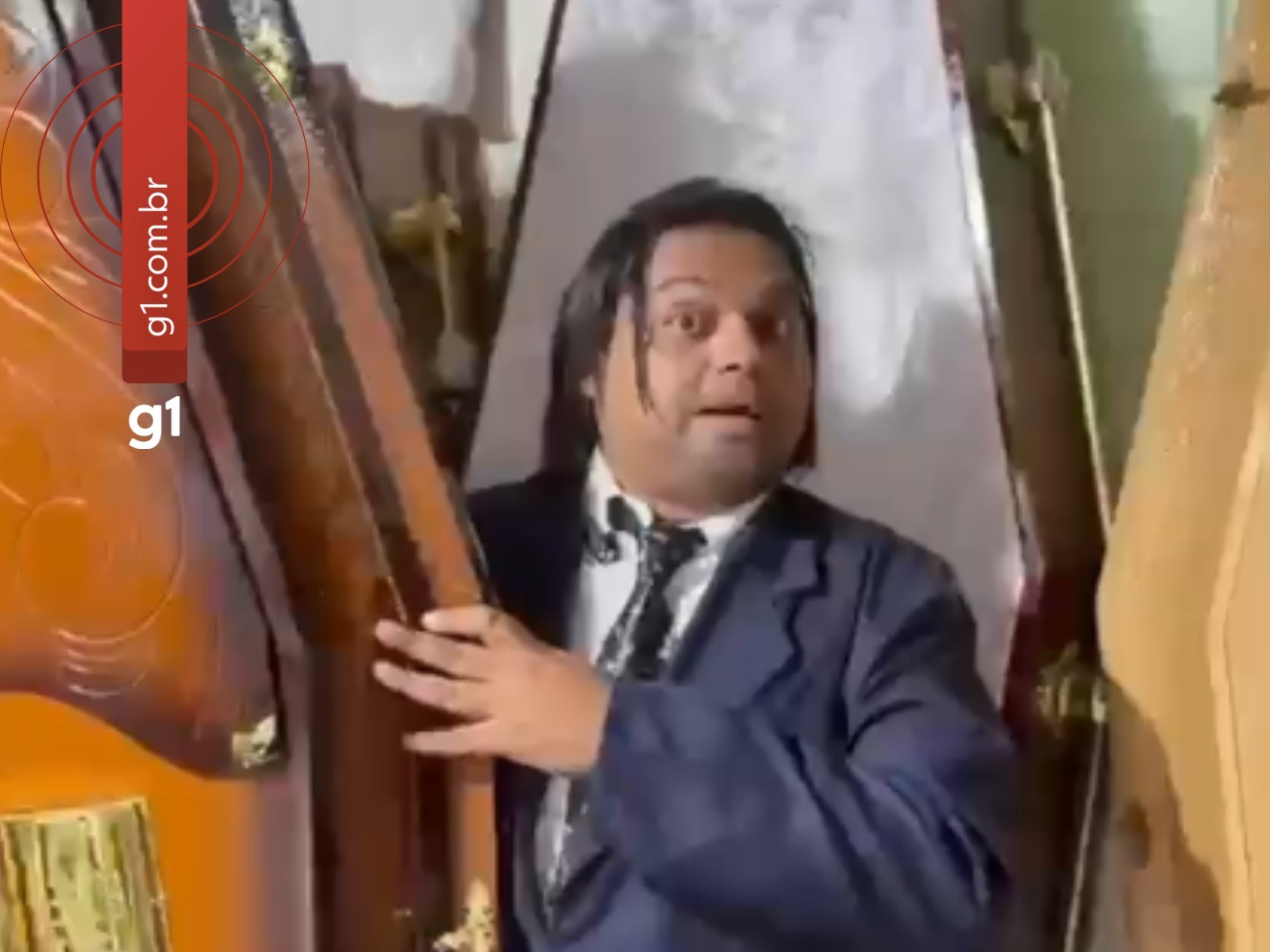 Funeral home relies on humor to promote coffins, flowers and clothes for the dead in AC: 'Success at your wake'