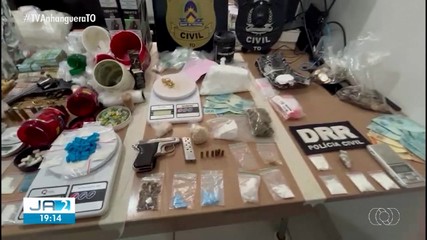 Oito pessoas são presas em operação contra o tráfico de drogas no norte do Tocantins