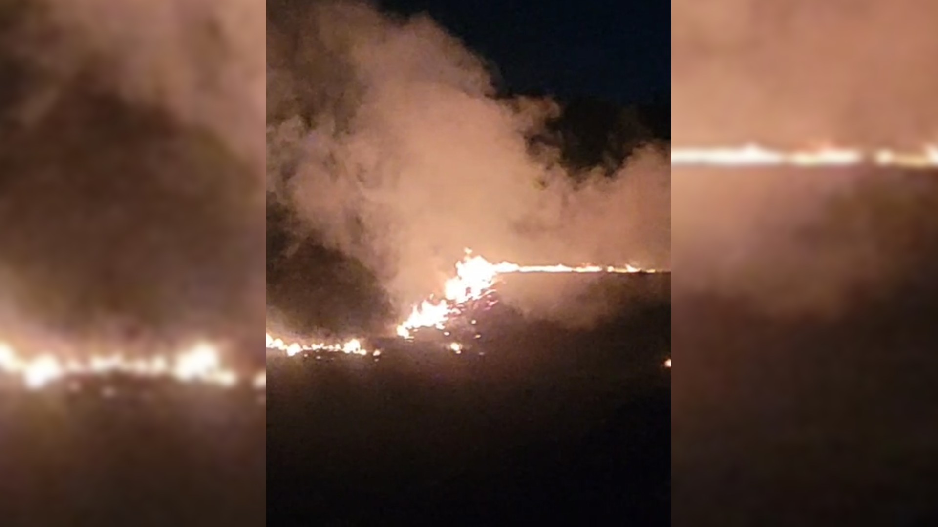 Incêndio atinge área de preservação ambiental em Bauru