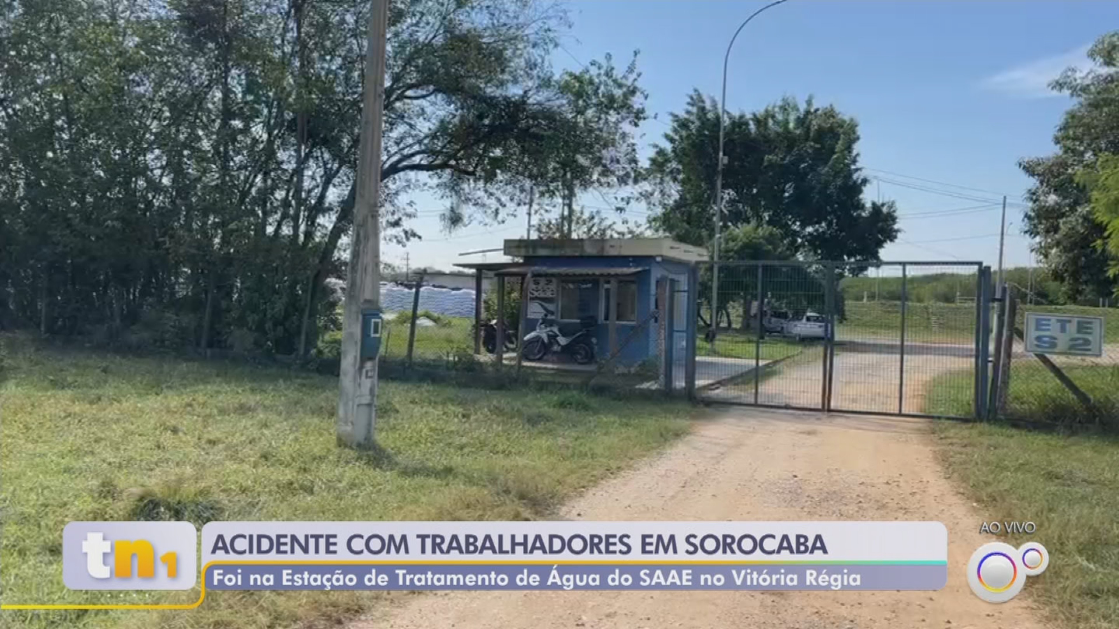 Funcionário terceirizado do Saae é socorrido pelo Águia após se afogar em estação de tratamento de esgoto